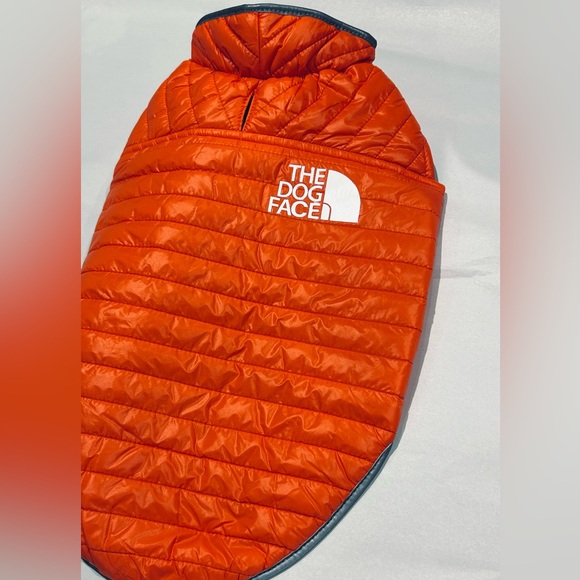 The Dog Face quilted winter jacket doggie puffer coat - Picture 1 of 6